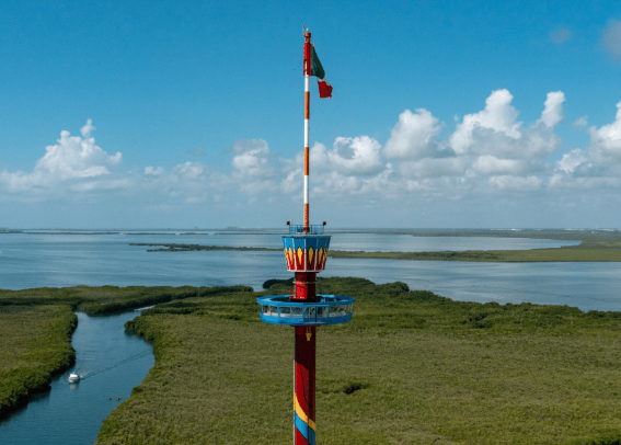 Cancun Scenic Tower at the Embarcadero, Xaling by Xcaret, Cancun, Mexico