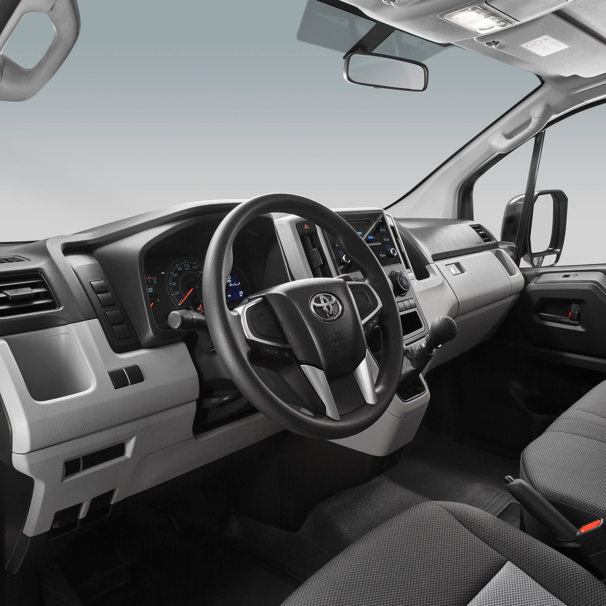 Laloshuttle Hiace van dashboard