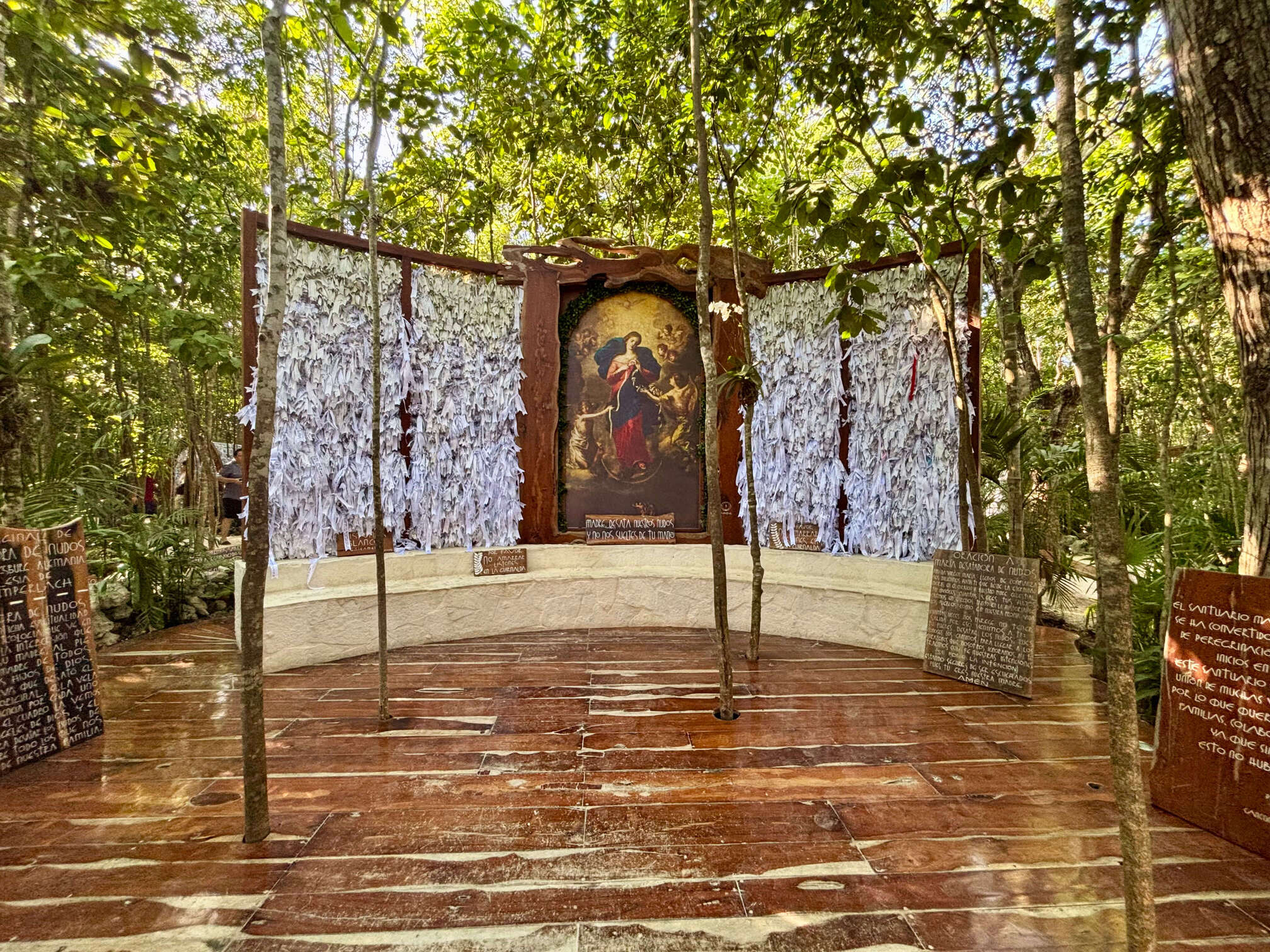 Virgen Desatadora de Nudos Cancún Historia